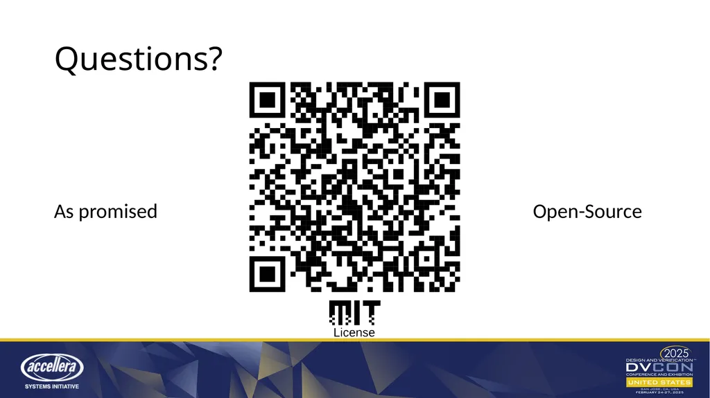 VerifLLMBench An Open-Source Benchmark for - slide 16 of 16