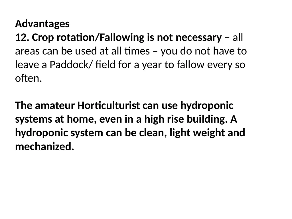Hydroponics Unit 1: Introduction Hydroponics Unit - slide 16 of 19