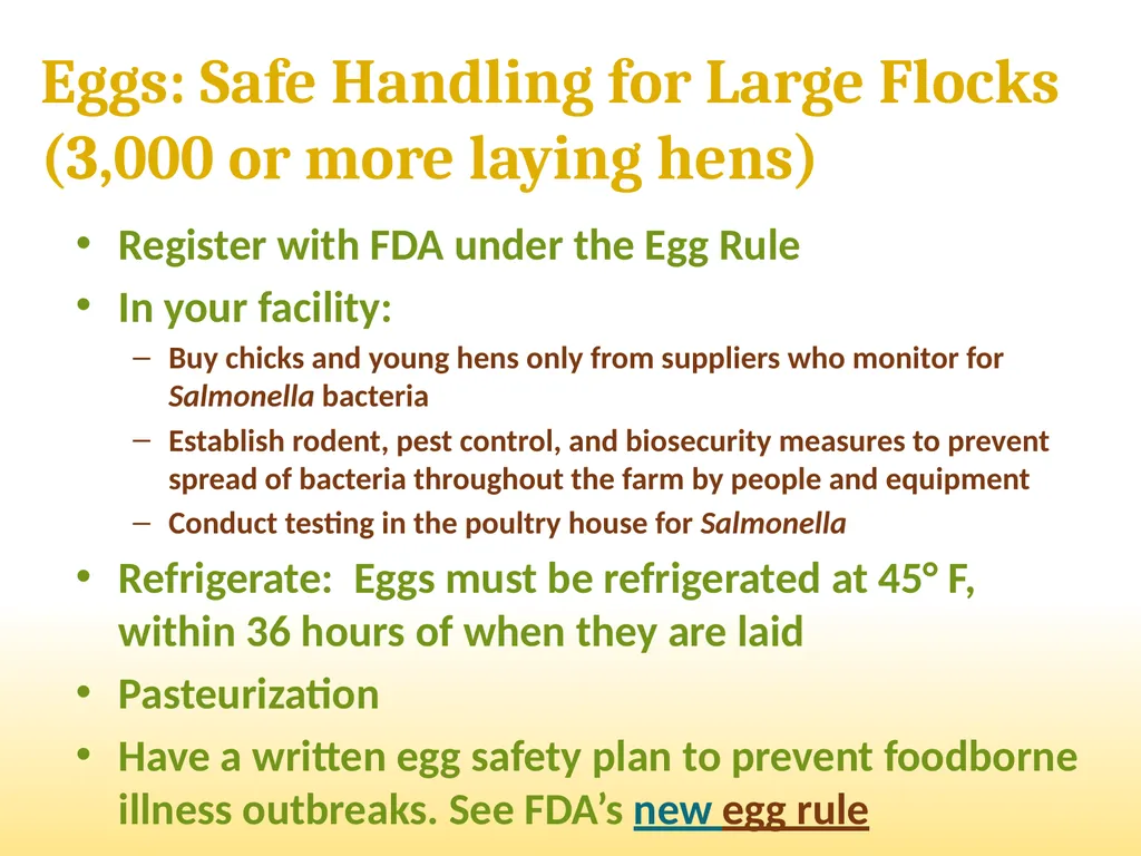 Small-Scale Livestock Production Raising Poultry - slide 24 of 43