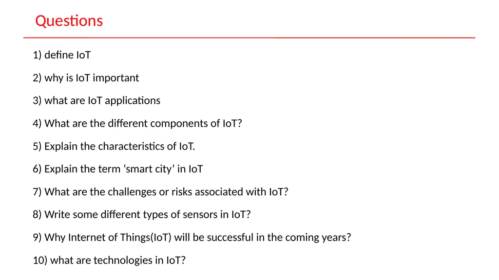 Internet of Things MODULE-1 (Introduction to the - slide 39 of 40