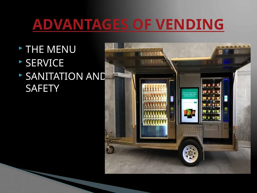 INSTITUTIONAL FOOD SERVICE MANAGEMENT Aamena Zaidi - slide 14 of 19