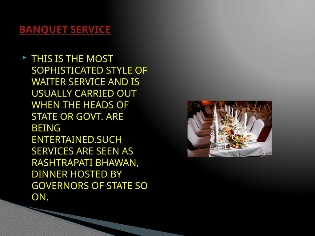INSTITUTIONAL FOOD SERVICE MANAGEMENT Aamena Zaidi - slide 7 of 19