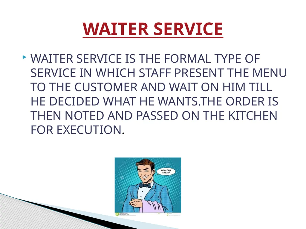 INSTITUTIONAL FOOD SERVICE MANAGEMENT Aamena Zaidi - slide 5 of 19