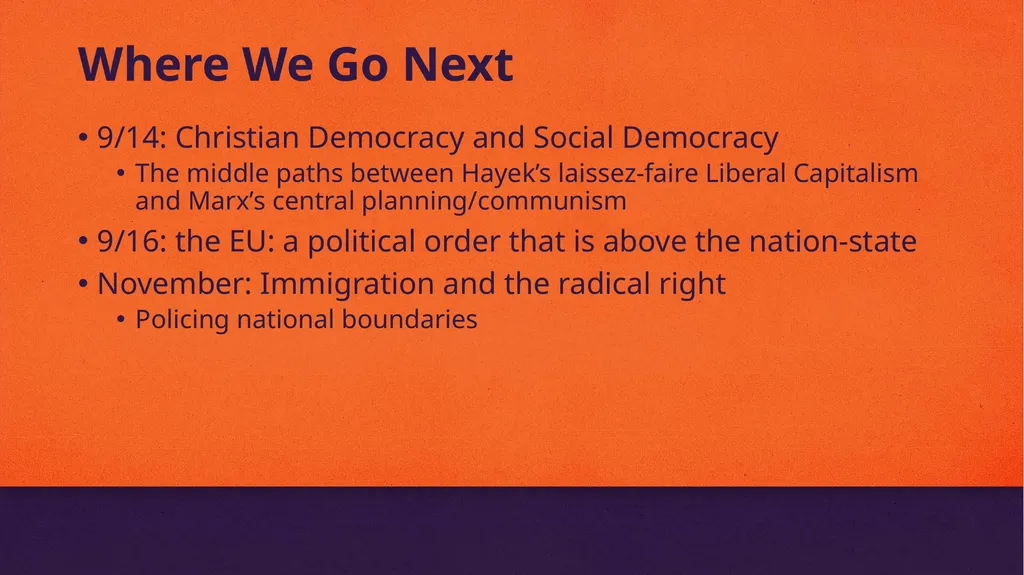 POSC 3710: European Politics 9/9/2026: A Europe of - slide 31 of 32