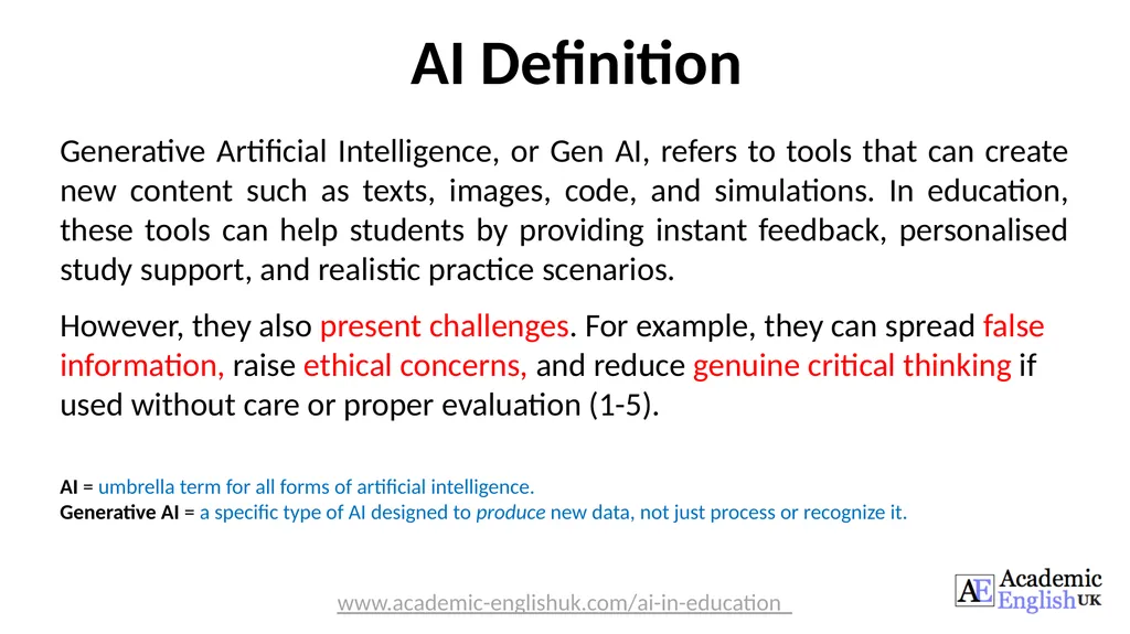 AI in Higher Education Opportunities, Risks and - slide 4 of 23