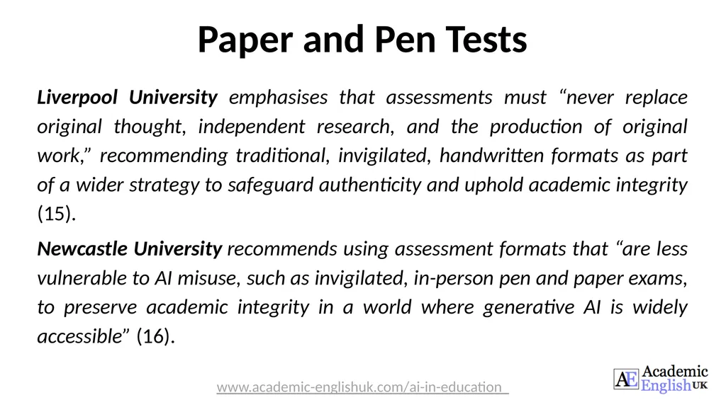 AI in Higher Education Opportunities, Risks and - slide 19 of 23