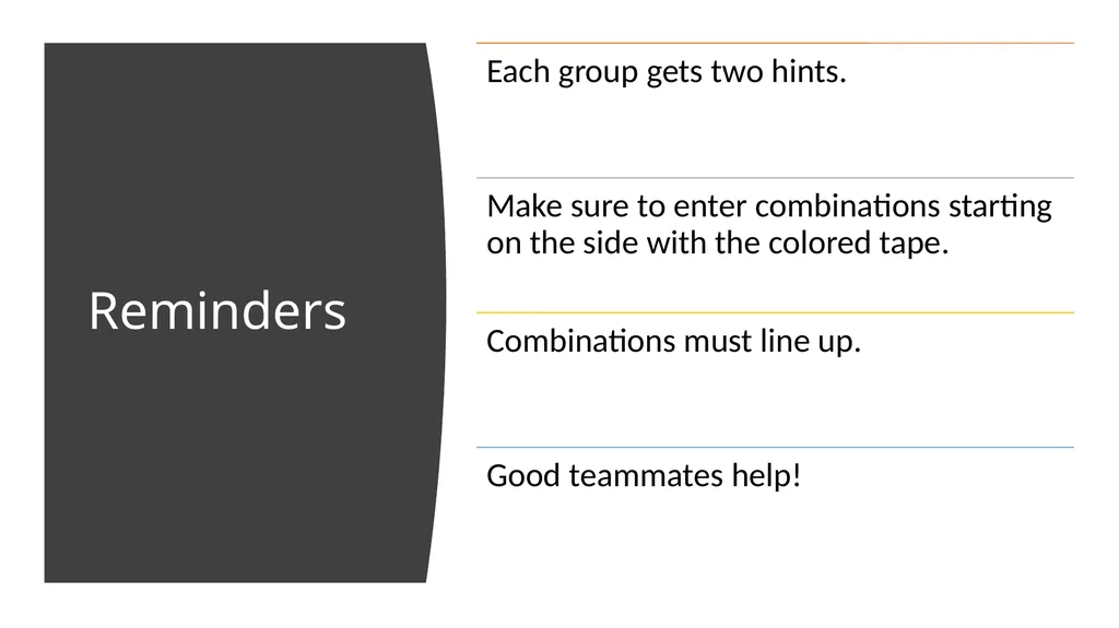 Do you know your moo? Reminders The Challenge - slide 2 of 6