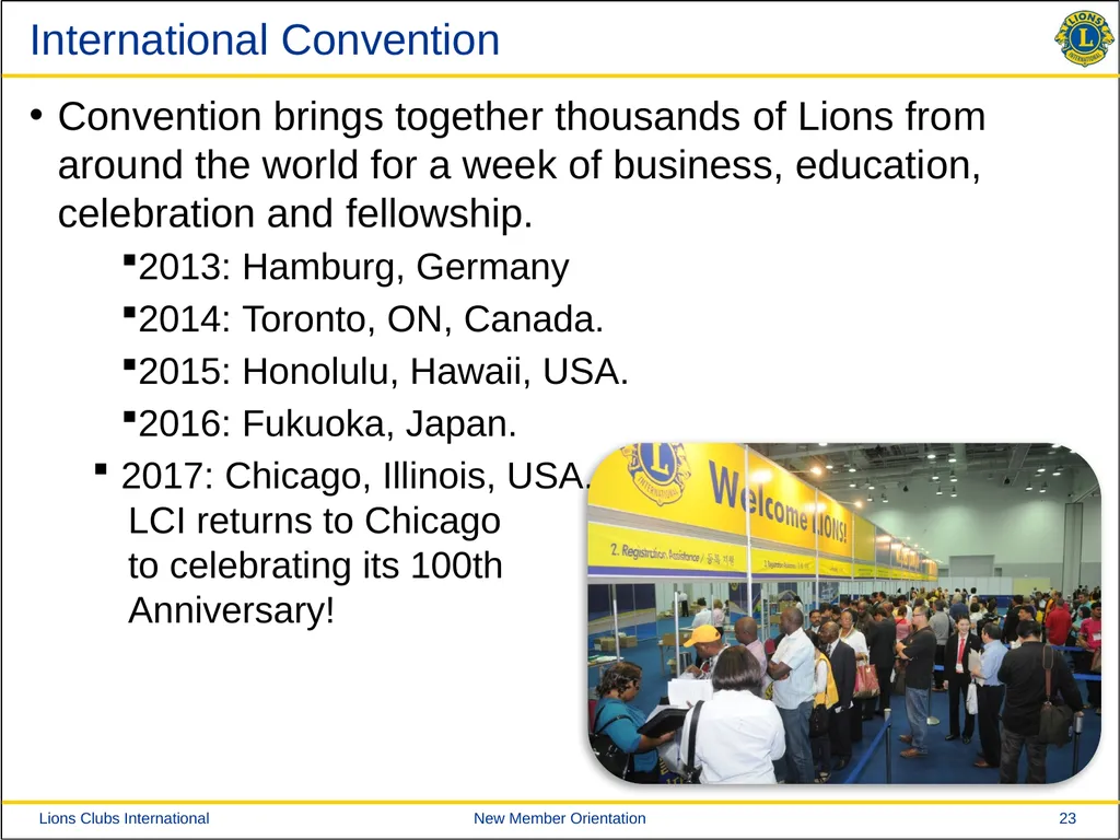 New Member Orientation [Insert Club Name Here] New - slide 23 of 29