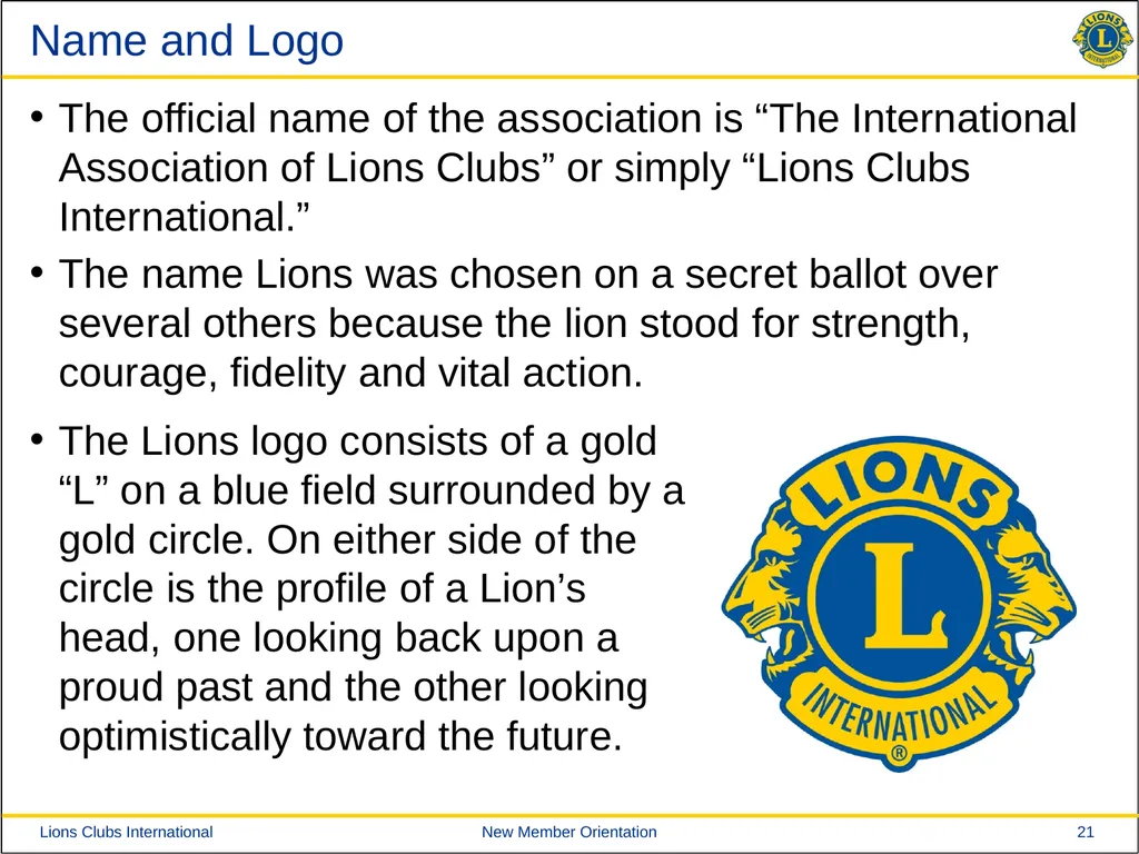 New Member Orientation [Insert Club Name Here] New - slide 21 of 29