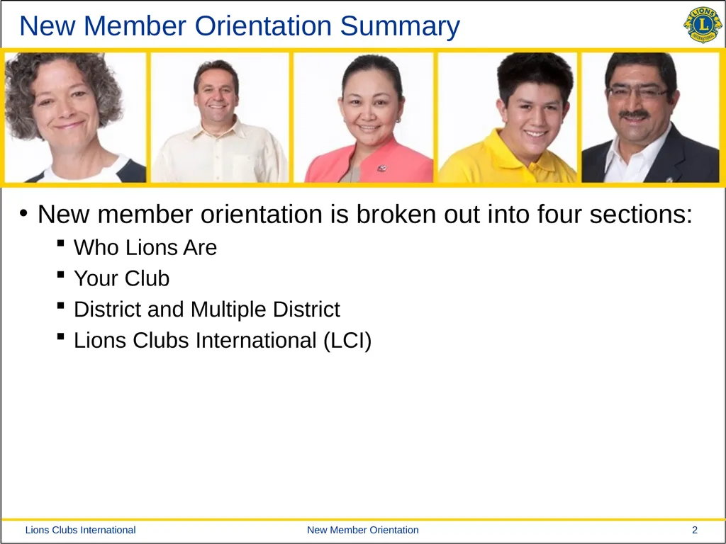 New Member Orientation [Insert Club Name Here] New - slide 2 of 29