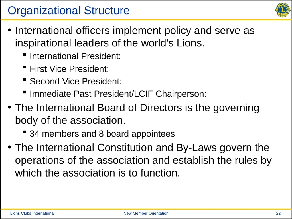 New Member Orientation [Insert Club Name Here] New - slide 22 of 29