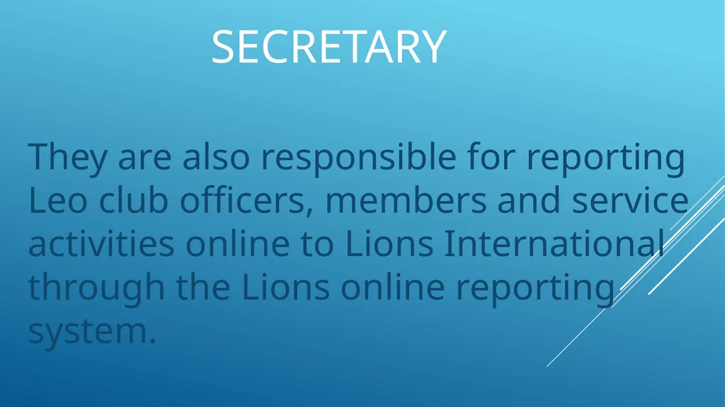2025 district 24 l Leo Orientation and officer - slide 23 of 32