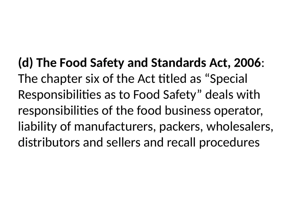 Basic Quality Criteria in Food Control Food - slide 17 of 33