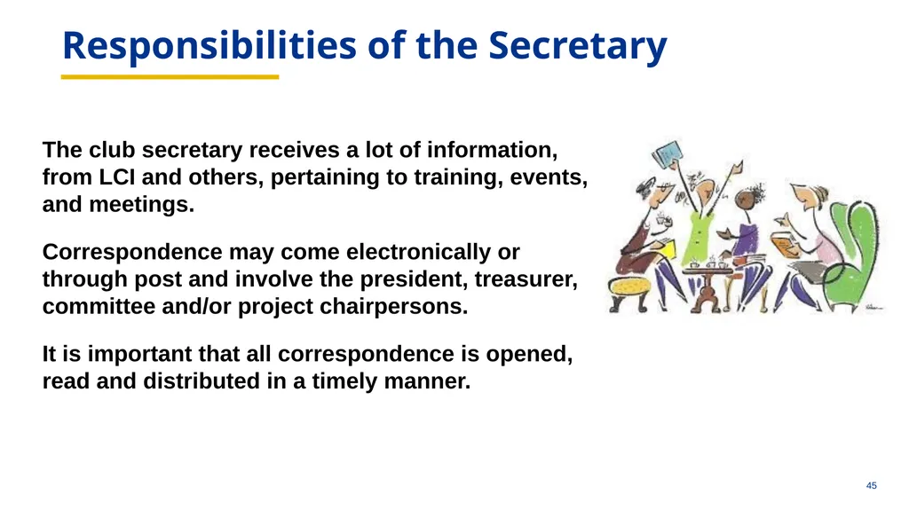 “Empowering Vision and Innovation” Roles and - slide 45 of 62