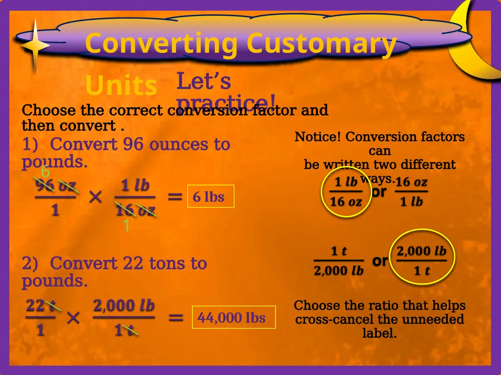Made Easy Created by: Mike’s Math Mall Converting - slide 13 of 29
