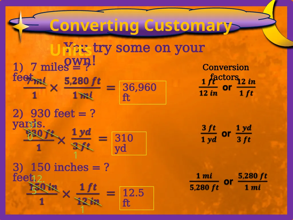 Made Easy Created by: Mike’s Math Mall Converting - slide 14 of 29