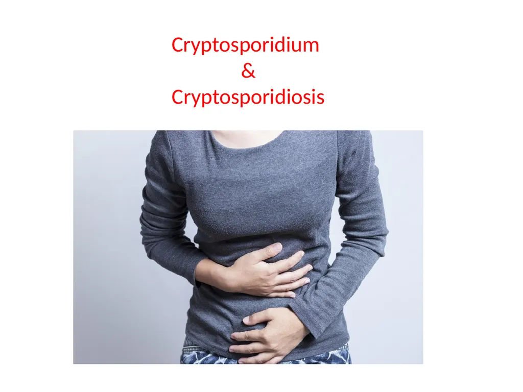 Cryptosporidium & Cryptosporidiosis - slide 1 of 16