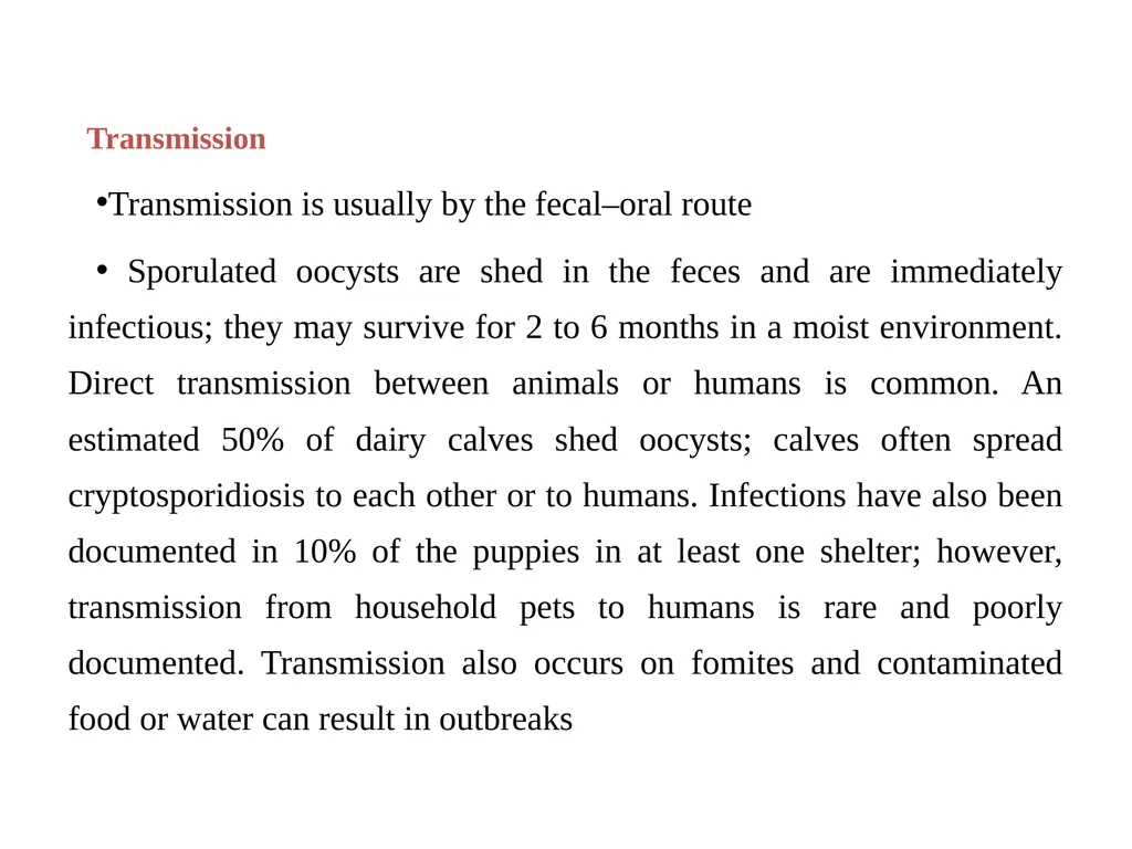Cryptosporidium & Cryptosporidiosis - slide 10 of 16