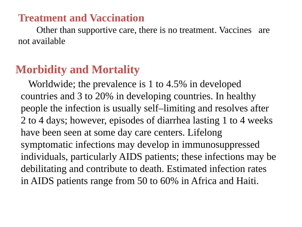 Cryptosporidium & Cryptosporidiosis - slide 16 of 16