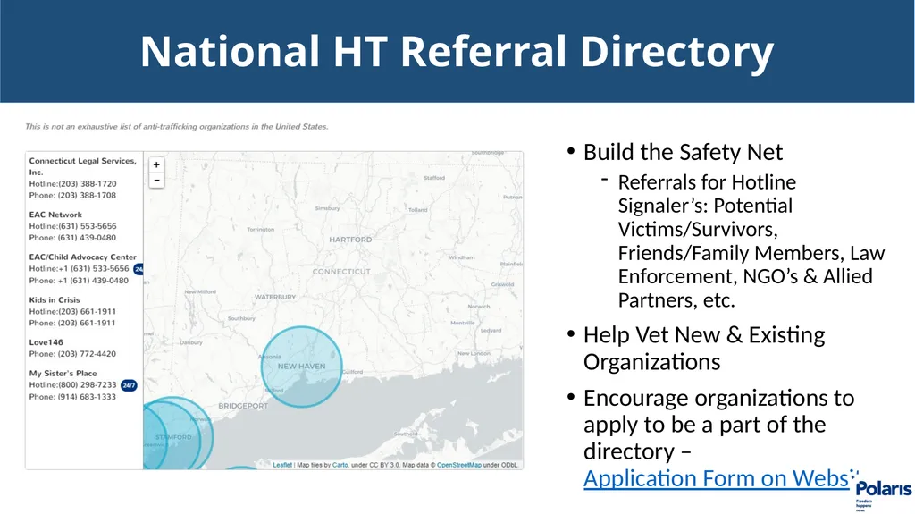 Connecticut’s Response to Child Trafficking - slide 72 of 80