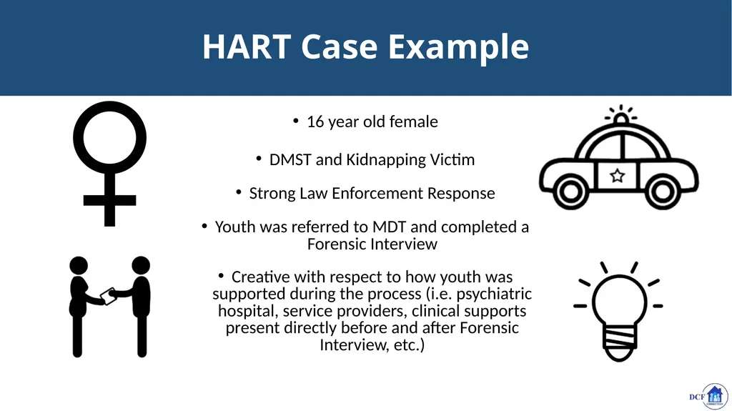 Connecticut’s Response to Child Trafficking - slide 38 of 80