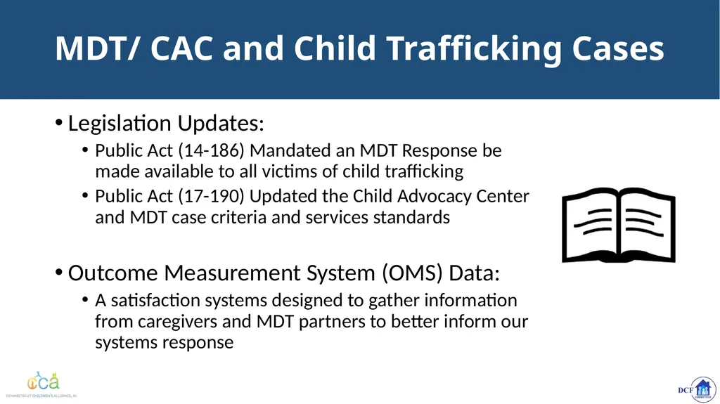 Connecticut’s Response to Child Trafficking - slide 33 of 80