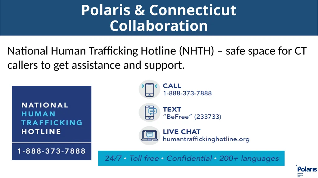 Connecticut’s Response to Child Trafficking - slide 68 of 80