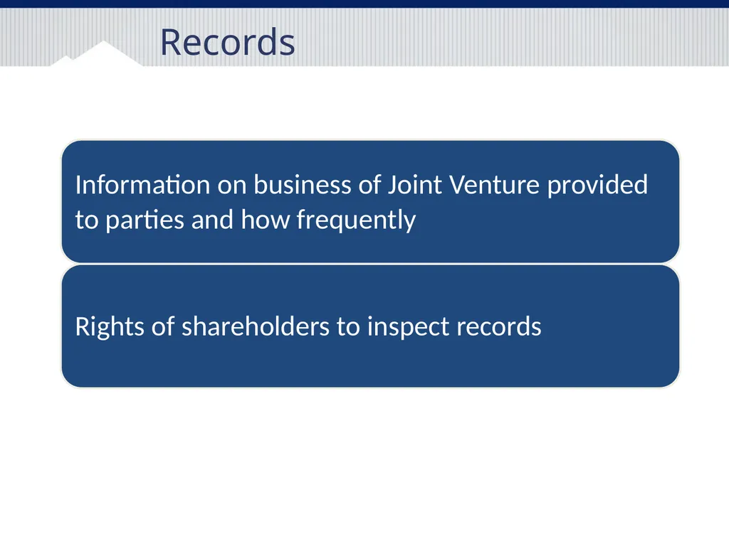 International Joint Ventures What should I know - slide 17 of 23