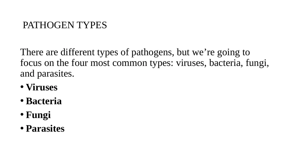 PATHOGENIC MICROORGANISMS WHAT IS A PATHOGEN? A - slide 3 of 38