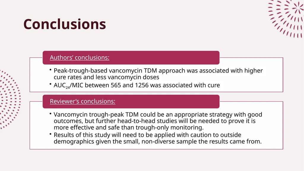 Comparison of Peak-Trough vs Trough-Only - slide 10 of 11