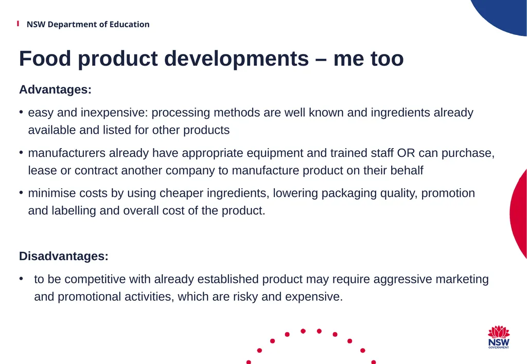 Food product development presentation 1 An - slide 7 of 13