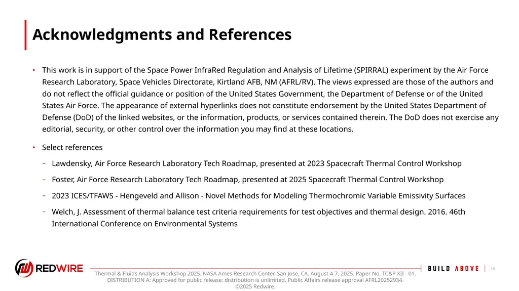 Thermochromic Variable Emissivity Material Thermal - slide 19 of 22