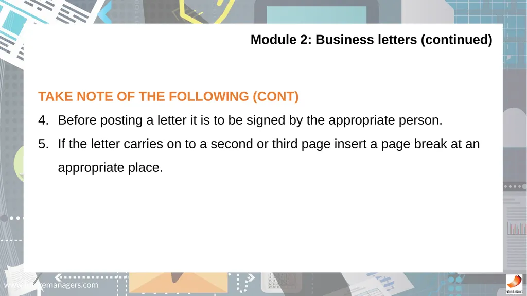 Information Processing N6 www.futuremanagers.com - slide 14 of 31