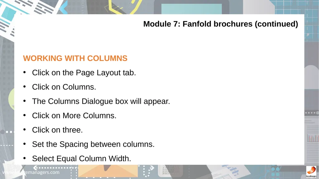 Information Processing N6 www.futuremanagers.com - slide 23 of 31