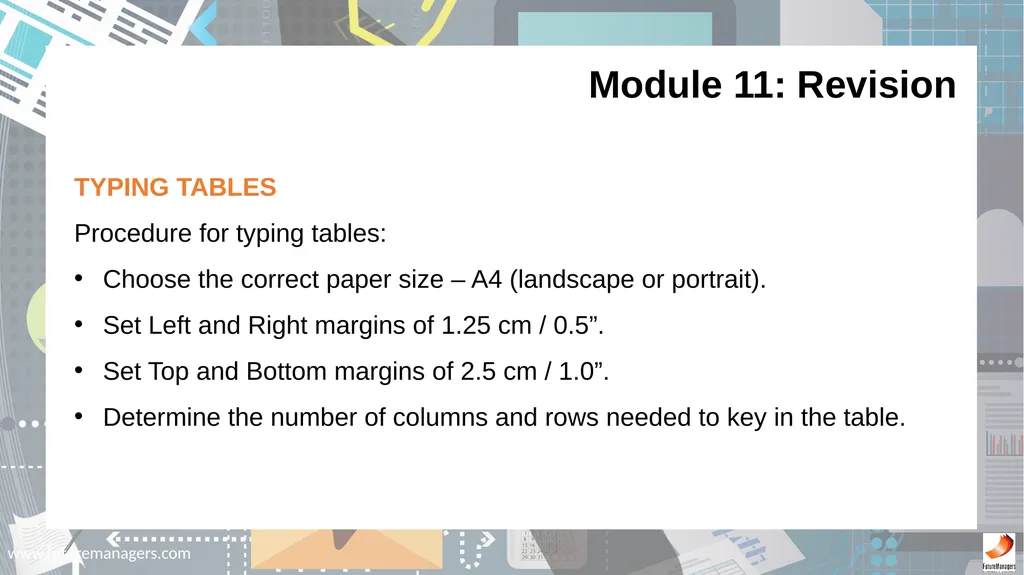 Information Processing N6 www.futuremanagers.com - slide 29 of 31