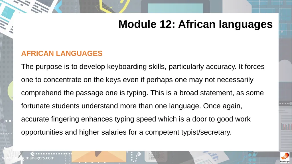 Information Processing N6 www.futuremanagers.com - slide 30 of 31