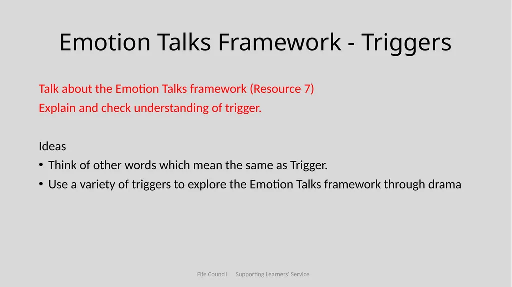 Emotional Understanding and Regulation Featuring - slide 25 of 71