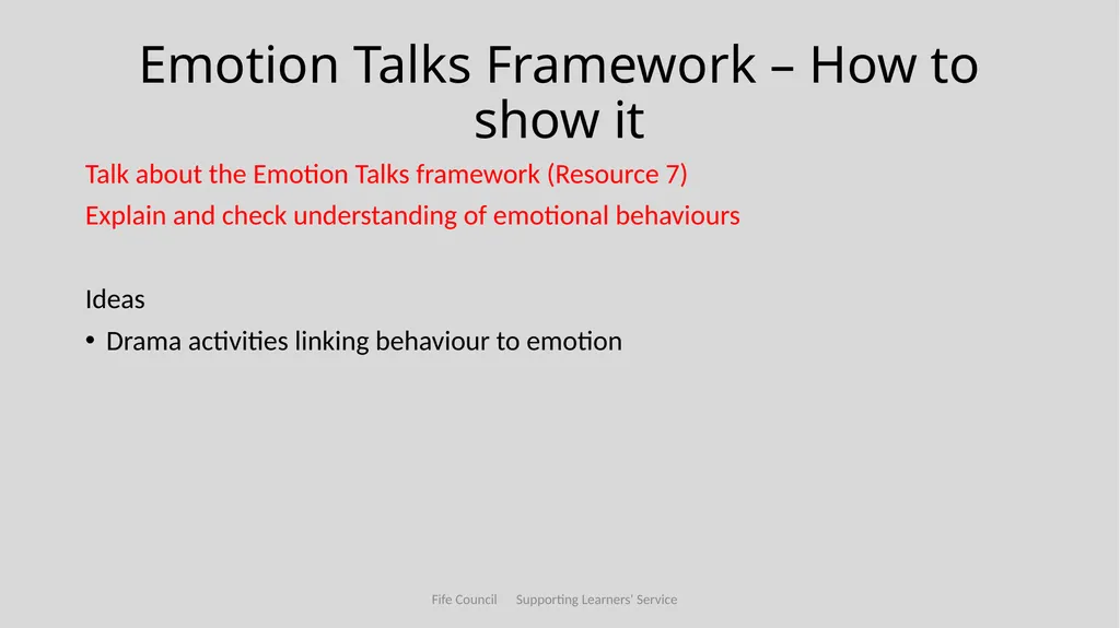 Emotional Understanding and Regulation Featuring - slide 28 of 71