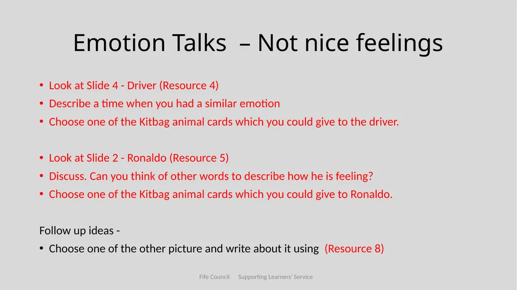 Emotional Understanding and Regulation Featuring - slide 22 of 71