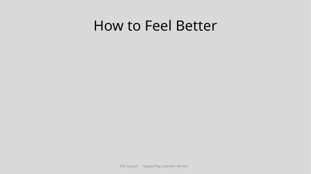 Emotional Understanding and Regulation Featuring - slide 31 of 71