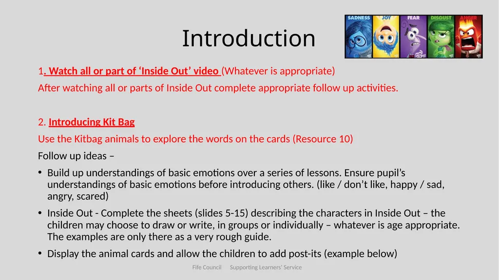 Emotional Understanding and Regulation Featuring - slide 5 of 71