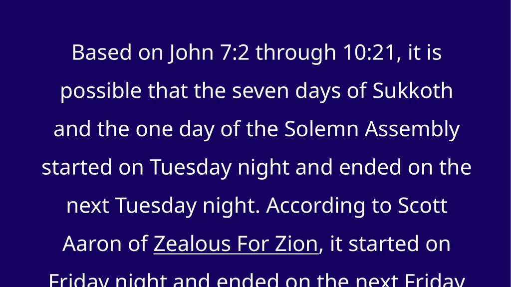 WHEN WAS YESHUA BORN? Evidence Based on Scriptural - slide 381 of 409