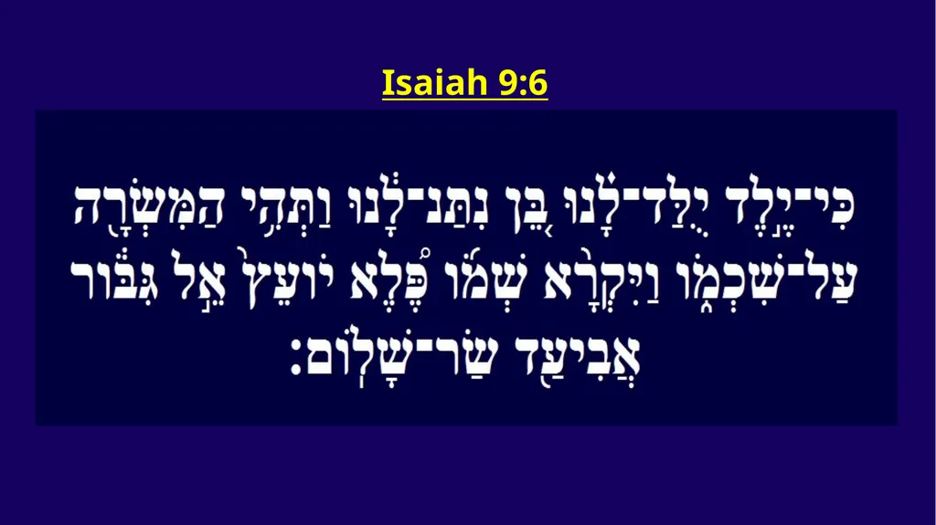 WHEN WAS YESHUA BORN? Evidence Based on Scriptural - slide 406 of 409