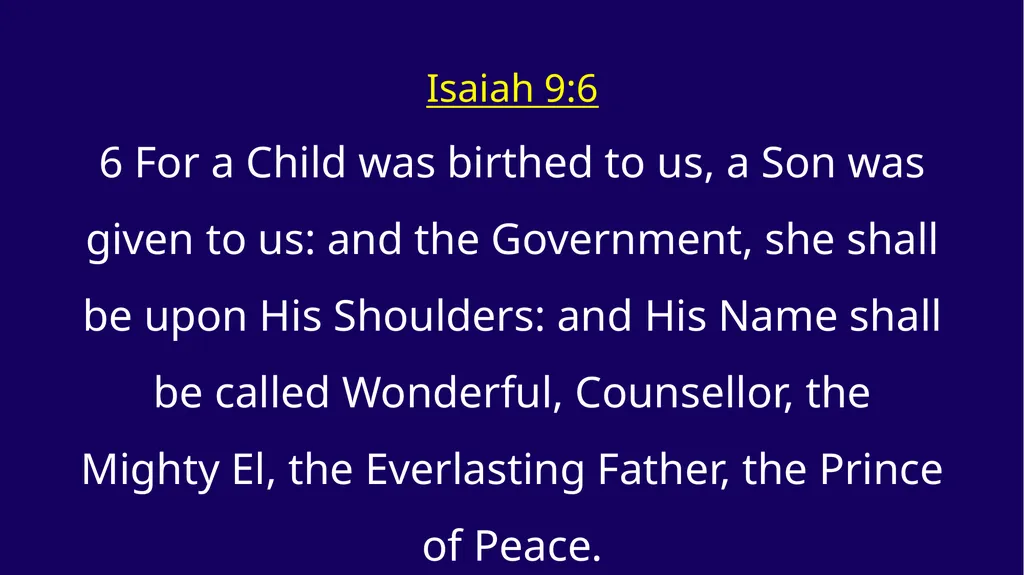 WHEN WAS YESHUA BORN? Evidence Based on Scriptural - slide 407 of 409