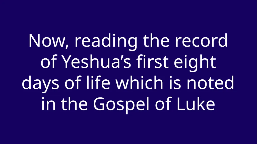 WHEN WAS YESHUA BORN? Evidence Based on Scriptural - slide 7 of 409
