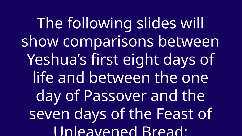 WHEN WAS YESHUA BORN? Evidence Based on Scriptural - slide 74 of 409