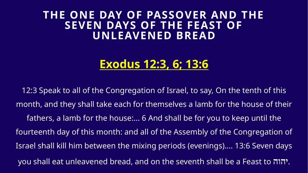 WHEN WAS YESHUA BORN? Evidence Based on Scriptural - slide 71 of 409