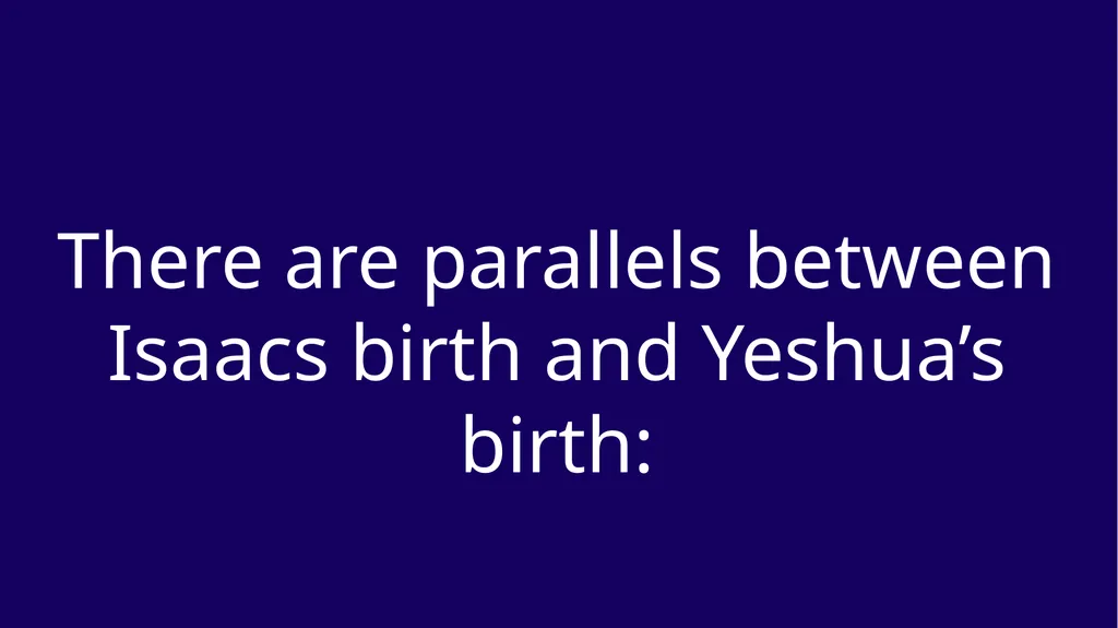 WHEN WAS YESHUA BORN? Evidence Based on Scriptural - slide 166 of 409