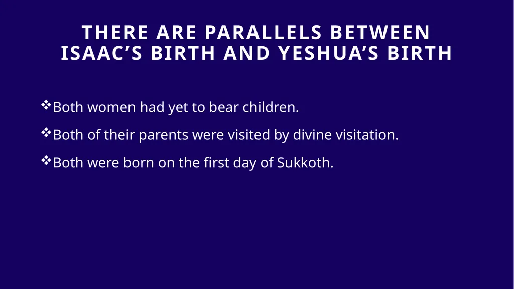 WHEN WAS YESHUA BORN? Evidence Based on Scriptural - slide 169 of 409