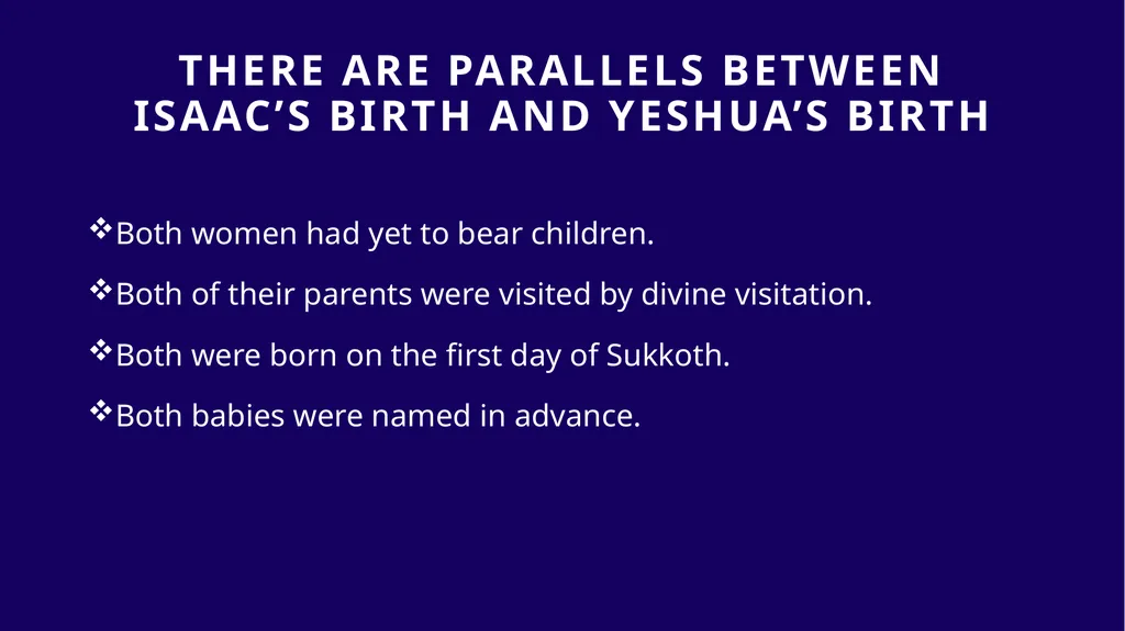 WHEN WAS YESHUA BORN? Evidence Based on Scriptural - slide 170 of 409